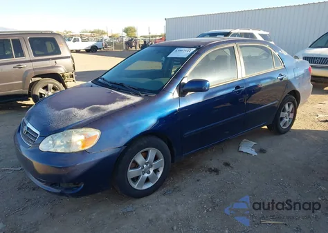 2005 Toyota Corolla Le из США, поврежденный, VIN 1NXBR30E65Z515706